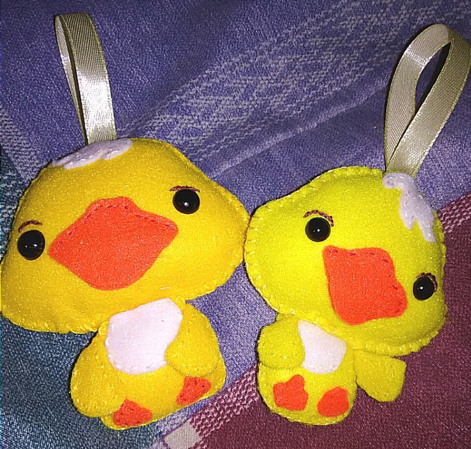 Handmade Ducky Ornament for any occasion 