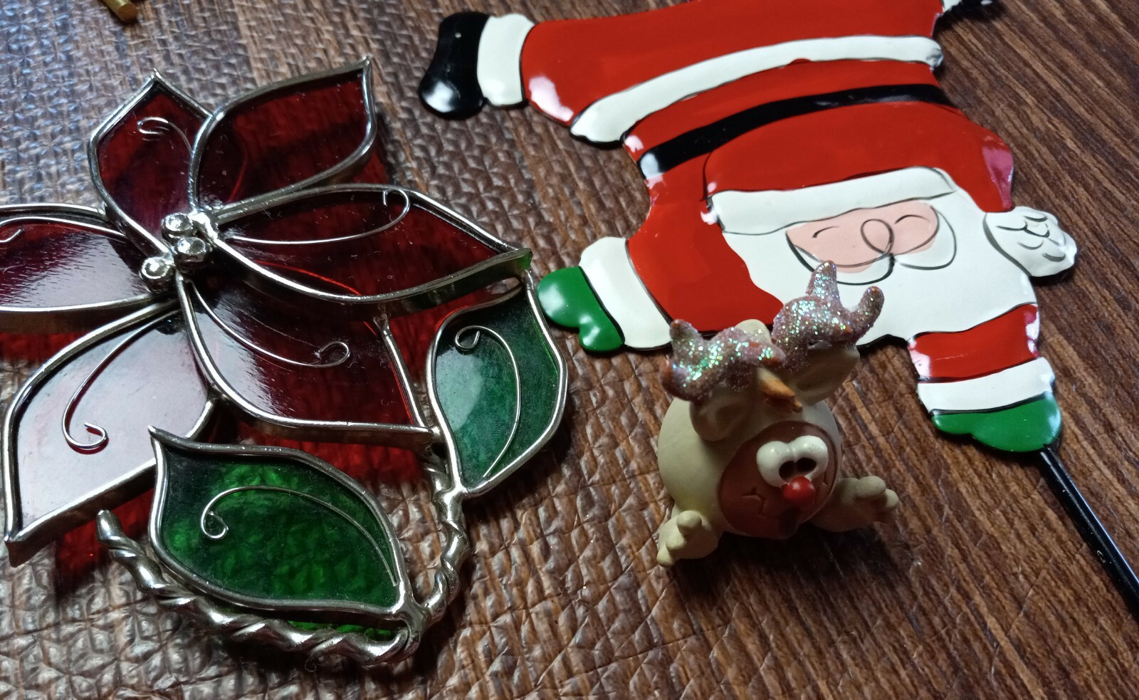 Christmas Miscellaneous Multicolor Pieces Lot Of 12